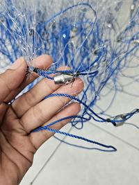 Gambar Jaring Ikan Siap Pakai Tate atau malang  Senar 0,20mm  Pemberat Timah model kendang - 2 1/2in Tinggi 3m senar 0,20 dari Pangandaran Pancing_NEW undefined 4 Tokopedia