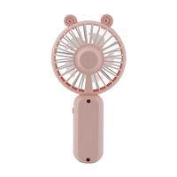 Gambar Kipas Angin Mini Portable Rechargeable Karakter Genggam Lucu Macaron dengan Aksesori Kabel Pengisian USB Charger Tangan Cute Fan Pink - Pink dari JazzyStone undefined 1 Tokopedia