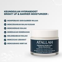 Gambar ATALLAH Hydraboost Bright Up & Barrier Moisturizer Gel 30g | Pelembap Wajah Pria | Cream pencerah Wajah | Skincare BPOM Niacinamide with 4D Hyaluronic Acid dari ATALLAH undefined 5 Tokopedia