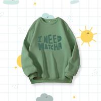 Gambar Rag Clothes Sweater Crewneck Anak I Need Matcha Bahan Fleece 5-15 Tahun - MINT, S 5-8 Tahun dari RAG CLOTHES undefined 3 Tokopedia