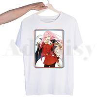 Gambar Zero TWO Darling In The Franxx Anime 02 Harajuku Short sleeves T-shirt Men Print T shirt Men Tops Tees Men's T-shirt dari Annitaa subagjaa42 undefined 4 Tokopedia