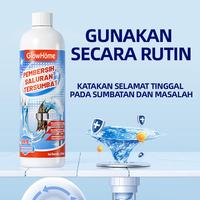 Gambar Glowhome Pembersih Saluran Tersumbat Ampuh Larutkan Lemak Dapur, Lancarkan Pipa, Hilangkan Bau Toilet & Usir Serangga Berkualitas - 1 botol-500ml dari Vish store96 undefined 4 Tokopedia