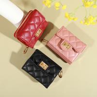 Gambar HOLO Dompet Lipat Wanita Premium Dompet Mini Aesthetic Card Holder Dompet Koin Terbaru 2025 - Hitam  dari HOLO ID undefined 3 Tokopedia