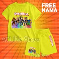 Gambar BAJU SETELAN ANAK Rainbow Roblox boys - Hitam, S dari SCLINE Store undefined 5 Tokopedia