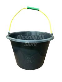 Gambar Ember Cor 18 Hitam - Ember Plastik Anti Pecah - Ember Untuk Pel Lantai Gagang dari Blessing88Store undefined 1 Tokopedia