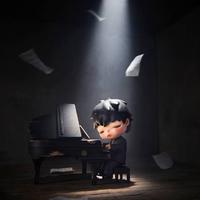 Gambar Hirono pianist ORI POP MART dari oLen89 undefined 4 Tokopedia