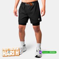 Gambar Celana Lari Pria Rechampx Original Core 5 Inch 2-in-1 Running Shorts B - XL dari Starting Lane ID undefined 1 Tokopedia