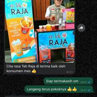 Gambar Teh Raja Paket Usaha 1kg 4 pcs kemasan 250gr Racikan Teh Solo Premium Khas Solo Cocok untuk Bisnis Jualan Es Teh Wedangan Rumah Makan Cafe dari TEHRAJA_NEW undefined 2 Tokopedia