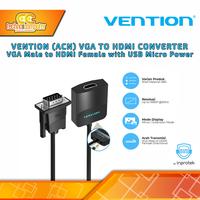 Gambar VENTION CONVERTER DISPLAY - VGA Male to HDMI Female - ACN dari Techno Computer Bali undefined 1 Tokopedia