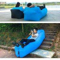 Gambar Kasur Angin Lazy Bean Bag Matras Angin Camping Outdoor ZXZ LZ081 - Black Blue dari Ragemantle undefined 5 Tokopedia