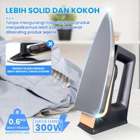 Gambar [HENGKY KURNIAWAN X FINITO] Setrika Listrik Finito FS-300 Cepat Panas Anti Lengket dengan Pengaman Thermostat dan Alas Ceralon - Hitam dari FINITO ELEKTRONIK_NEW undefined 2 Tokopedia