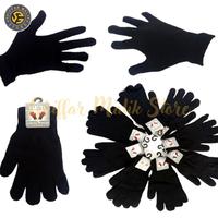 Gambar Sarung Tangan Rajut Hitam Polos Bahan Kain Wol Tebal Wanita Pria Dewasa Untuk Motor Naik Gunung Outdoor Winter Musim Dingin Gloves dari Ghiffar Malik Store undefined 5 Tokopedia