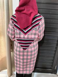 Gambar [ NEW ARRIVAL ] - Anisa Shop Klaten - Outer Kardigan Panjang Wanita Blueberry Pink dari ANISA SHOP LURIK undefined 3 Tokopedia
