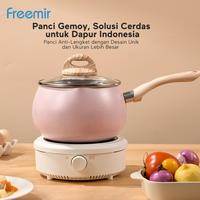 Gambar [freemir] Set Wajan Pink Collection Aesthetic 16/16/20 Cm Panci Pink Dengan Tutup Kaca Anti Lengket MPASI Rebus Goreng Multifungsi Kitchenware dari freemir Indonesia Store undefined 3 Tokopedia