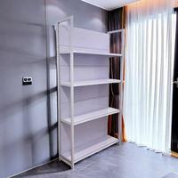 Gambar BARMAG - Rak Susun Serbaguna Baja Stainless Dengan Tiang Untuk Display Barang Jualan Supermarket Toko Gudang - 4 SUSUN (LARGE) dari BARMAG RACK undefined 4 Tokopedia