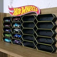 Gambar Hot Wheels Rak Display Meja dan Dinding Modular dengan Klip yang Bisa Digabungkan Rak Display Diecast untuk Mainan Mobil Miniatur - 1 Warna dari MITRAVERSINDO undefined 2 Tokopedia