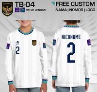 Gambar Jersey anak kaos timnas indonesia baju timnas piala asia qatar 2023 2024 lengan panjang - MERAH, 0 dari YourJersey68 undefined 2 Tokopedia