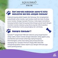 Gambar Ganador Premium Puppy Milk with DHA 3 kg - Makanan Kering Anjing - Dog Dry Food dari Equilibrio Store undefined 3 Tokopedia