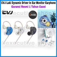 Gambar CVJ Luki Dynamic Driver In Ear Monitor Earphone Garansi Resmi 1 Tahun Casei - Black, No Mic dari Executive Shop7 undefined 1 Tokopedia