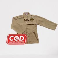 Gambar SERAGAM BAJU PRAMUKA ATASAN PEREMPUAN ANAK SEKOLAH SD MODEL LENGAN PANJANG BAHAN BTEBAL - BAJU PRAMUKA SD PEREMPUAN PNJG, KELAS 1 dari YUNO FASHION undefined 2 Tokopedia