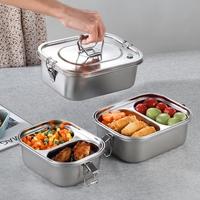 Gambar [Cod] 1.5/2L Kotak Makan Bento Ala Korea Menjaga Makanan Tetap Hangat Kotak Bekal/Lunch Box Stainless Steel/Kotak Makan 2 Tingkat Full Stainless Sus 304 Lunch Box Tempat Makan Ukuran Besar Anti Bocor Terlaris - 1.5L dari dunhinaj undefined 4 Tokopedia