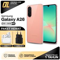 Gambar Samsung Galaxy A26 5G 8/256 GB Smartphone - Black, Device Only dari Original link undefined 1 Tokopedia