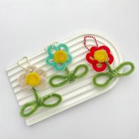 Gambar KEYCHAIN KAWAT BULU BUKET // GANTUNGAN TAS KAWAT BULU BUNGA // GANTUNGAN BUKET MINI LUCU // GANTUNGAN MACRAME BUNGA BINTANG - GT-55 DUSTYPINK dari kalycafashion undefined 3 Tokopedia