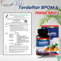 Gambar Sendifit Suplemen atasi Kesehatan Otot & Sendi - Halal MUI BPOM 50 Kapsul Ekstrak daun salam sambiloto jahe merah kayu manis dan biji buah pinang dari Fawwaz Herbal Store undefined 5 Tokopedia