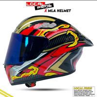 Gambar HELM FULL FACE MLA CRYPTON MOTIF KACA BLUE PAKET GANTENG SPOILER 3D Helm full face mla ttc motif edition SNI helm full face dewasa Motorcycle - ttc motif x-sabre blue, CLEAR, M dari Selvi.AG Helmet undefined 5 Tokopedia