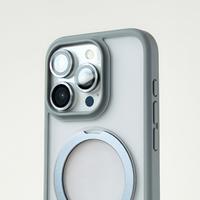 Gambar Matte Magnetic Case acrylic iphone 11 12 13 14 15 16 pro max 15 16 plus Berdiri tersembunyi Casing iPhone 11 12 13 14 15 16 pro max 15 16 plus Dengan pelindung lensa dilengkapi pelindung kamera full proteksi Magnetic Charging - grey, iphone 11 dari MODEALL.Case undefined 4 Tokopedia