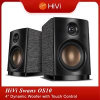 Gambar HiVi Swan OS-10 Professional Hi-Fi Audiophile Multimedia Stereo Bluetooth 5.0 Active Bookshelf Speakers dari HiVi Indonesia undefined 1 Tokopedia
