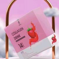 Gambar 169.000 Quensi Colagen Drink minuman serbuk rasa stroberi isi 14 sachet Mencerahkan - pink dari @aflaha Store Afgalaxy undefined 4 Tokopedia