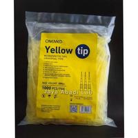 Gambar yellow tip tips kuning micropipette mikropipet 200 uL 0,2mL eceran dari Jaya Abadi Lab undefined 1 Tokopedia