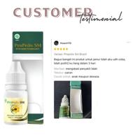 Gambar Obat Kandidiasis Mukokutan, Lidah Putih Berjamur, Lidah Terasa Pahit, Mati Rasa, Lidah Perih Pecah-Pecah, Leukoplakia, Obat Kumur Bau Mulut - ProPolis SM - PROPOLIS SM dari HerbsID undefined 3 Tokopedia