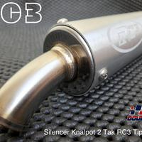 Gambar Silencer Selencer Selencer Knalpot 2Tak 2tak Rc3 Tipe CB TZ Premium - CB 25 CM dari Double M Motoparts undefined 5 Tokopedia