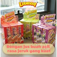 Gambar Permen Lolipop Musik Rasa Apel/Stroberi/Anggur Halal Cemilan Viral Anak & Kantor dari fitsshope undefined 4 Tokopedia