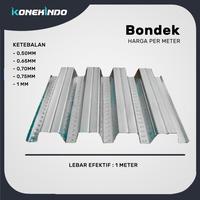 Gambar PREMIUM Bondek Baja Ringan / Floor deck 0,50 Plat Cor Dak Lantai Bangunan dari Surya Trade Panel undefined 1 Tokopedia