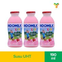 Gambar 3Pcs Indomilk Botol 190 Ml - Blueberry dari Yogya Online undefined 3 Tokopedia
