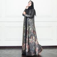 Gambar HIRAJA – Gamis Aliza | Romario Silk Mix Poka Motif | Premium Series 2025 - Truffle dari Hiraja.id undefined 5 Tokopedia