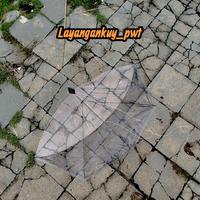 Gambar layangan papiran mini atau kecil, ukuran 3 jengkal mudah terbang 70cm - pink hitam dari layangankuy pwt undefined 1 Tokopedia