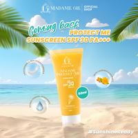 Gambar 【BUY 1 GET FREE 2 SHEET MASK】【FREE ONGKIR】【COMING BACK】Madame Gie Protect Me Sunscreen SPF 30 PA +++ 50ml With Calendula - Skincare Sunblock - 1 Pcs - SPF30 PA+++ 50ml dari Madame Gie Cosmetics undefined 2 Tokopedia