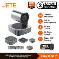 Gambar JETE Group 2 Video Conference 4K Camera 12 x Zoom 1/2.8 SONY CMOS - Garansi 2 Tahun - JETE GROUP 2 dari JETE Authorized Bandung undefined 1 Tokopedia