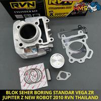 Gambar BLOK SEHER BLOCK SEHER BORING KOMPLIT ISI PISTON KIT VEGA ZR JUPITER Z NEW ROBOT 5D9 ORIGINAL RVN BONUS FREE PAKING - BLOK 5D9 STD RVN dari HMS MOTORR undefined 3 Tokopedia
