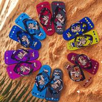 Gambar 36 - 40 / Sandal Wayang / Sandal Jepit Anak Karakter Kartun Lucu Khas Jogja | Grosir & Ecer | Banyak Warna - Biru Tua Muda, 36 dari Memayu Roasting undefined 1 Tokopedia