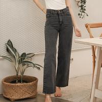Gambar Shenelin Celana Signature Highwaist - Celana Jeans Denim Loose Panjang Wanita Lurus - Snow, 27 dari Shenelin Official undefined 5 Tokopedia
