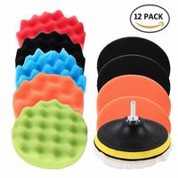 Gambar paket lengkap alat poles sponge kain pad busa wool cat body mobil motor 1 set 12pcs Car dari Pada Suka Teknik undefined 2 Tokopedia