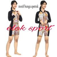 Gambar 10-15 Tahun Baju Renang Anak Perempuan Lengan Panjang Model Terusan Celana Pendek Pakaian Berenang/Daving Cewek Umur Usia SD SMP ABG Remaja Tanggung Bahan Spandek Premium Motip Cantik Terbaru One Piece Murah 11 12 13 14 - DV-ABG-LP 305, No.11 dari GO OUTBOUND undefined 5 Tokopedia
