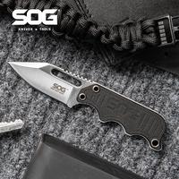 Gambar SOG Instinct Mini Neck Fixed Knife Portable Tactical Pocket Knives dari crafterstore undefined 1 Tokopedia