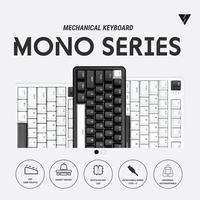 Gambar VortexSeries MONO SERIES Wired Mechanical Keyboard Gasket Mount Hotswappable 5 Pin Switch NKRO Vortex Mono dari firmanstoreeee12 undefined 2 Tokopedia