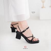 Gambar Terlariss !!! Damelia Melstore jkt official shop Sandal heels wanita Divya DAMELIA MELSTORE JKT OFFICIAL SHOP - Hitam, 36 dari Jacksky_NEW undefined 2 Tokopedia